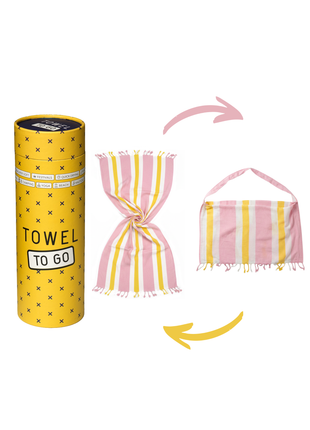 Coral Cotton Towel Bag - xlchoice.com