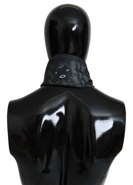 Costume National Blue Foulard Silk Women  Scarf - XLchoice