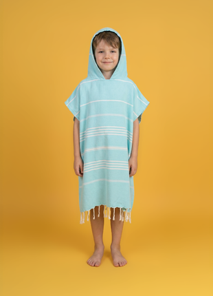 Cotton Mint Poncho - xlchoice.com