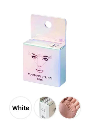 10m for Mapping Eyebrow Marker Thread Tattoo Brows Point 1 Box MAPPING STRING Microblading Eyebrow Pre-Inked Tattoo PMU String - xlchoice.com