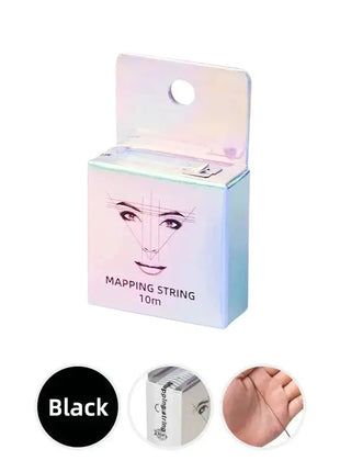10m for Mapping Eyebrow Marker Thread Tattoo Brows Point 1 Box MAPPING STRING Microblading Eyebrow Pre-Inked Tattoo PMU String - xlchoice.com