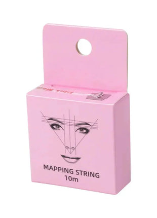 10m for Mapping Eyebrow Marker Thread Tattoo Brows Point 1 Box MAPPING STRING Microblading Eyebrow Pre-Inked Tattoo PMU String - xlchoice.com