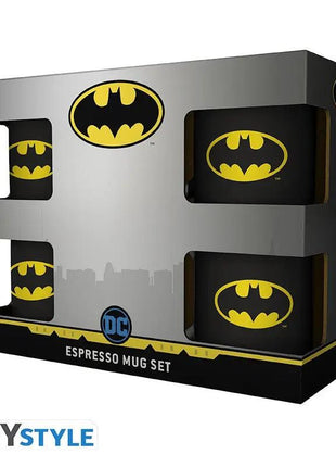 Dc Comics 4-piece espresso coffee cup Batman Iconic-0