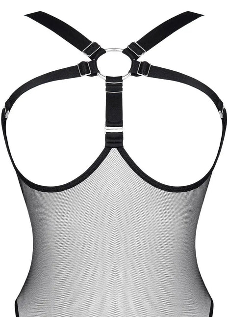 Demoniq Mayte Black Mesh Bodysuit — Adjustable Fit - xlchoice.com