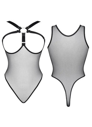 Demoniq Mayte Black Mesh Bodysuit — Adjustable Fit - xlchoice.com