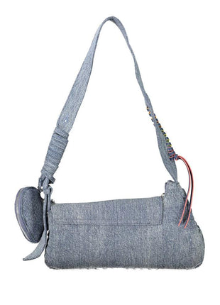 Desigual Azzurro Cotton Women Shoulder Bag - XLchoice.com