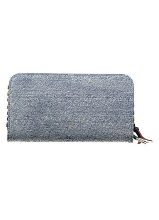 Desigual Azzurro Cotton Women Wallet - XLchoice.com