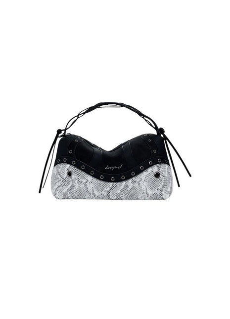 Desigual Black Polyethylene Handbag - XLchoice