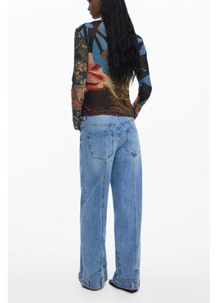 Desigual Black Polyester Women T-Shirt - XLchoice.com