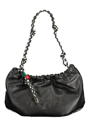 Desigual Black Polyurethane Women Handbag - XLchoice.com