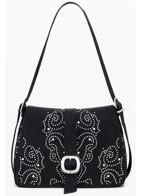 Desigual "Black Polyurethane Women's Handbag" - XLchoice.com