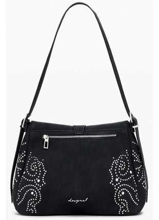 Desigual "Black Polyurethane Women's Handbag" - XLchoice.com