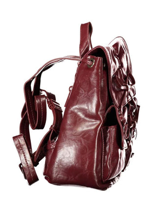 Desigual Burgundy Polyurethane Women Backpack - XLchoice.com