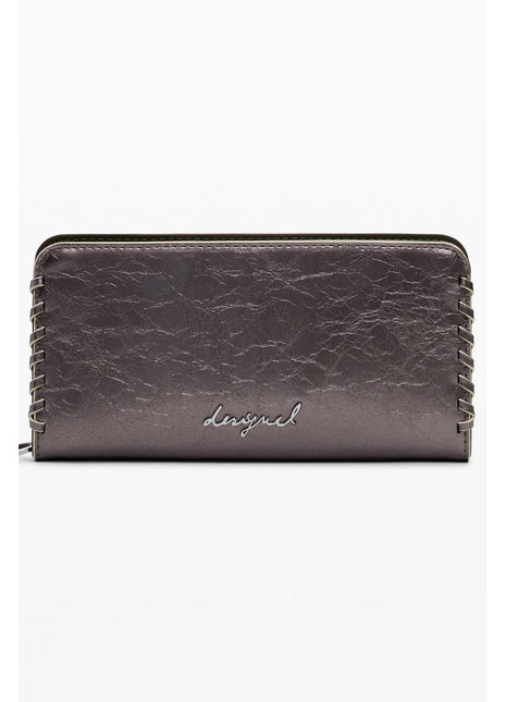 Desigual Bronze Polyurethane Women Wallet - XLchoice