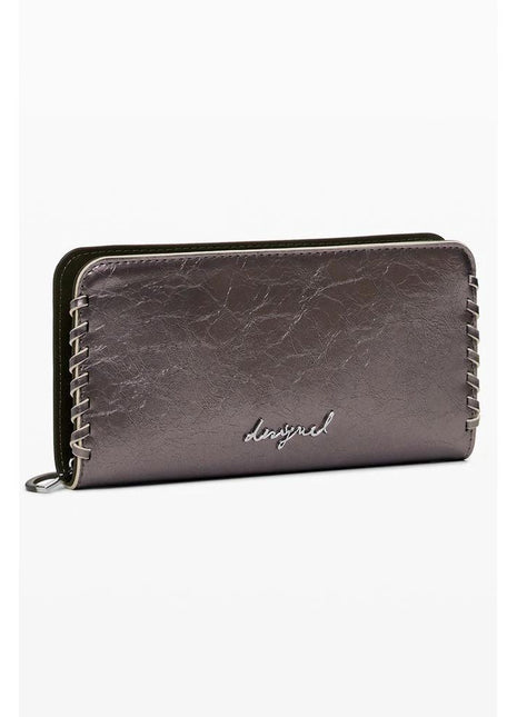 Desigual Bronze Polyurethane Women Wallet - XLchoice