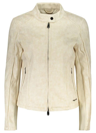 Desigual Sand Polyester Women's Jacket - XLchoice