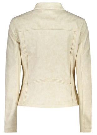 Desigual Sand Polyester Women's Jacket - XLchoice