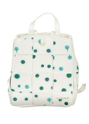 Desigual White Polyurethane Women's Backpack - XLchoice