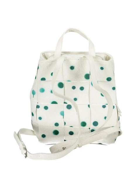 Desigual White Polyurethane Women's Backpack - XLchoice