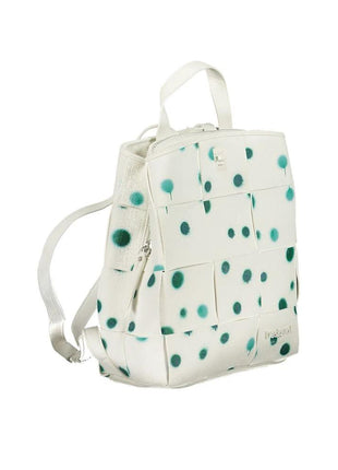 Desigual White Polyurethane Women's Backpack - XLchoice