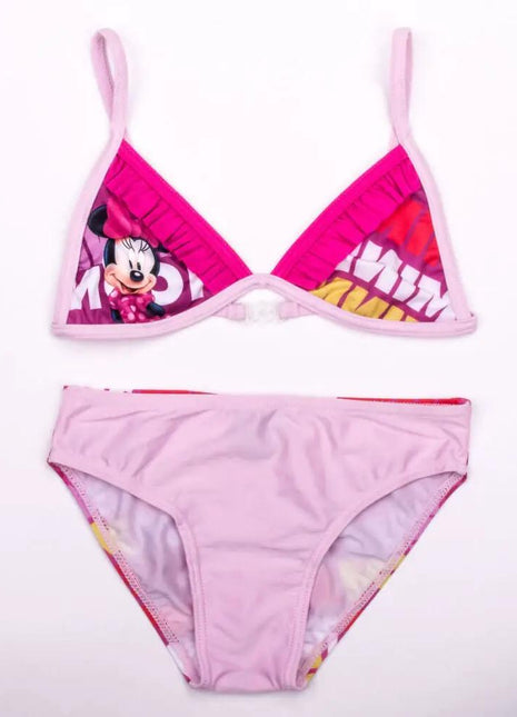 Minnie Mouse swimsuit - two piece swimsuit - light pink - 122 - xlchoice.com