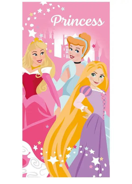 Disney Princesses 100% cotton beach towel - 70x140 cm - xlchoice.com