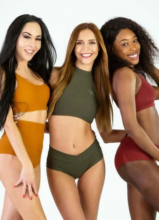 Halter Neck Sports Bra – Lisette - xlchoice.com