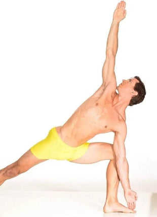 Bikram-yogashorts til mænd, svedsikre lycra-shorts – Mike - xlchoice.com