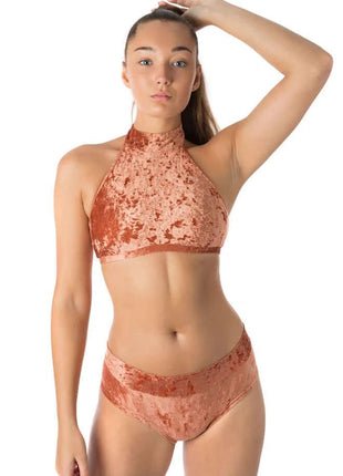 Fløjls-hotpants - XLchoice