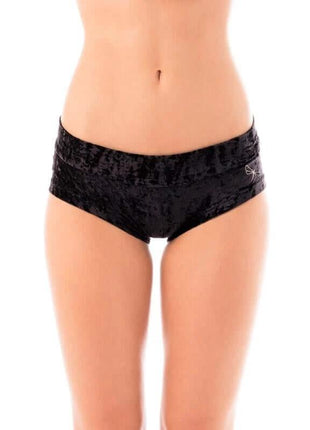 Korte velourshorts - hot pants - XLchoice