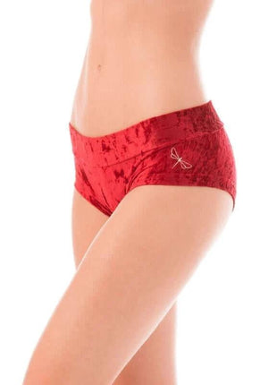 Fløjls-hotpants - hot pants - XLchoice