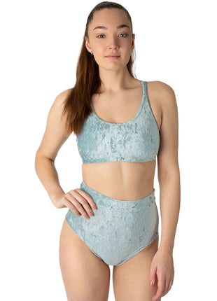 Fløjls-sports-bh - Nicole - XLchoice