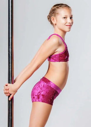 Kids – Girls' Pole Dance Shorts – Elsa - xlchoice.com