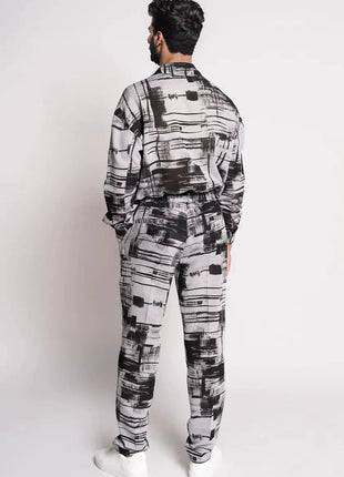 Fremstillet i Frankrig 100 % linned oversize skjorte - XLchoice