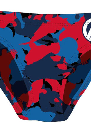 Avengers badebukser til drenge - mellemblå-rød-mørkeblå - 128 - xlchoice.com