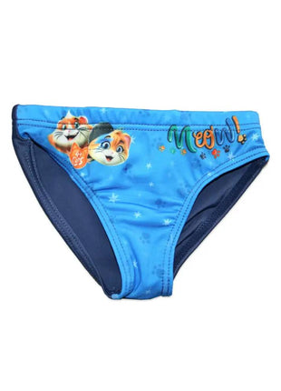 Baby Swim Bottoms for Boys - 44 Crazy Cat - Dark Blue - 92 - xlchoice.com
