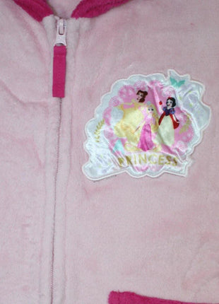 Børnevarm morgenkåbe - Coral - Disney Princesses - lyserosa - 128 - XLchoice