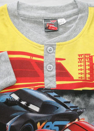 Long thin cotton pajamas for kids - Drag strip masters - Jersey - grey - 122 - xlchoice.com
