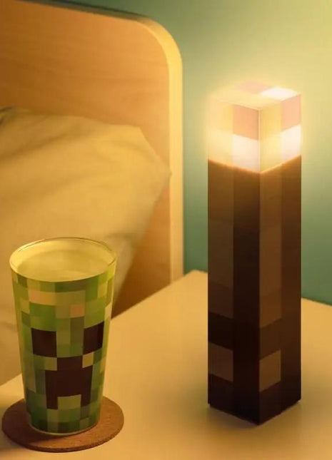 Minecraft falra szerelhető fáklya hangulatvilágítás-1