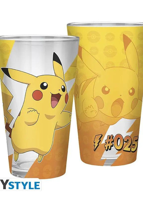 Pokemon nagy pohár Prémium 400ml Pikachu-0