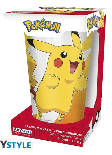 Pokemon nagy pohár Prémium 400ml Pikachu-1