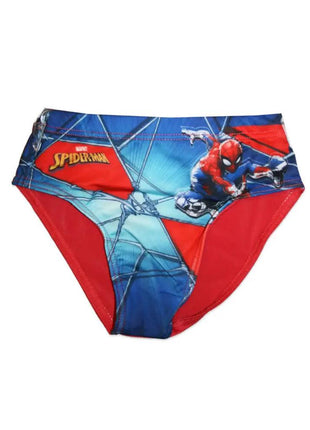 Spiderman Swim Bottoms for Boys - Spiderman Print - Red - 122 - xlchoice.com