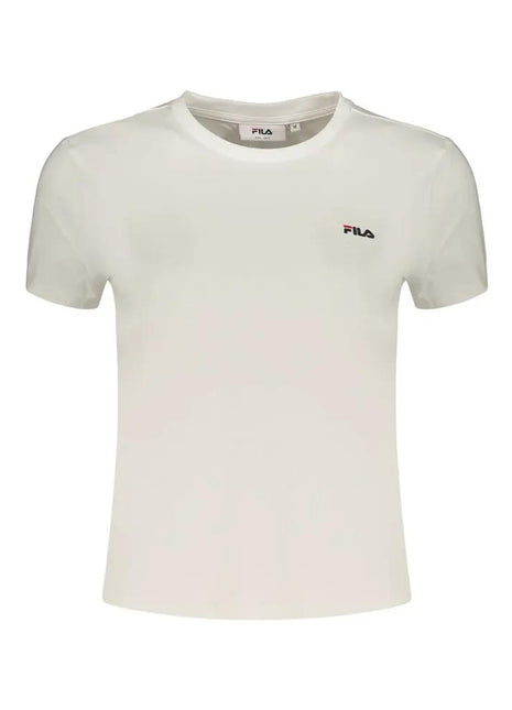 Fila Bianco Cotton Women's T-Shirt - xlchoice.com
