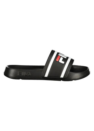 Fila Black Polyurethane Women Slipper - xlchoice.com