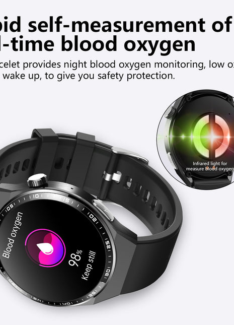 2025 New Accurate Measure ECG+PPG watches for Women Men Full Touch Screen Sport Fitness Watches Bluetooth For Android ios Smartwatch