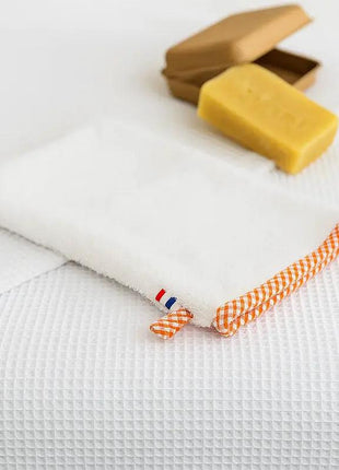 gant de toilette en coton bio papate bebe