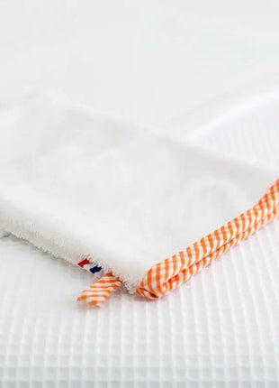 gant de toilette en coton bio papate bebe france puericulture