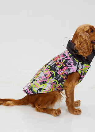 Graffiti Wasserdichte Pufferjacke - XLchoice