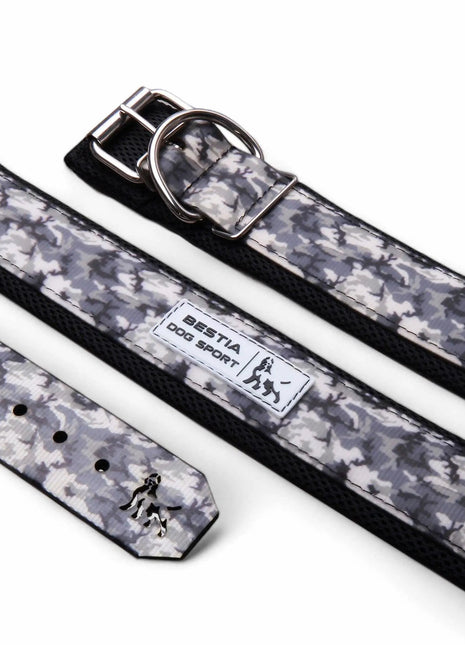 Grey Camo Dog Collar - xlchoice.com