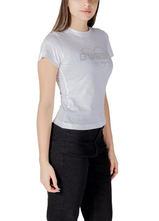 Guess Active White Cotton T-Shirt - XLchoice